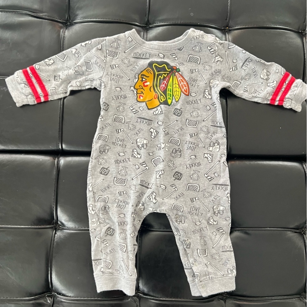 Adidas, Blackhawks & Gray one-piece 18 Month Bundle for Baby - Picture 4 of 6